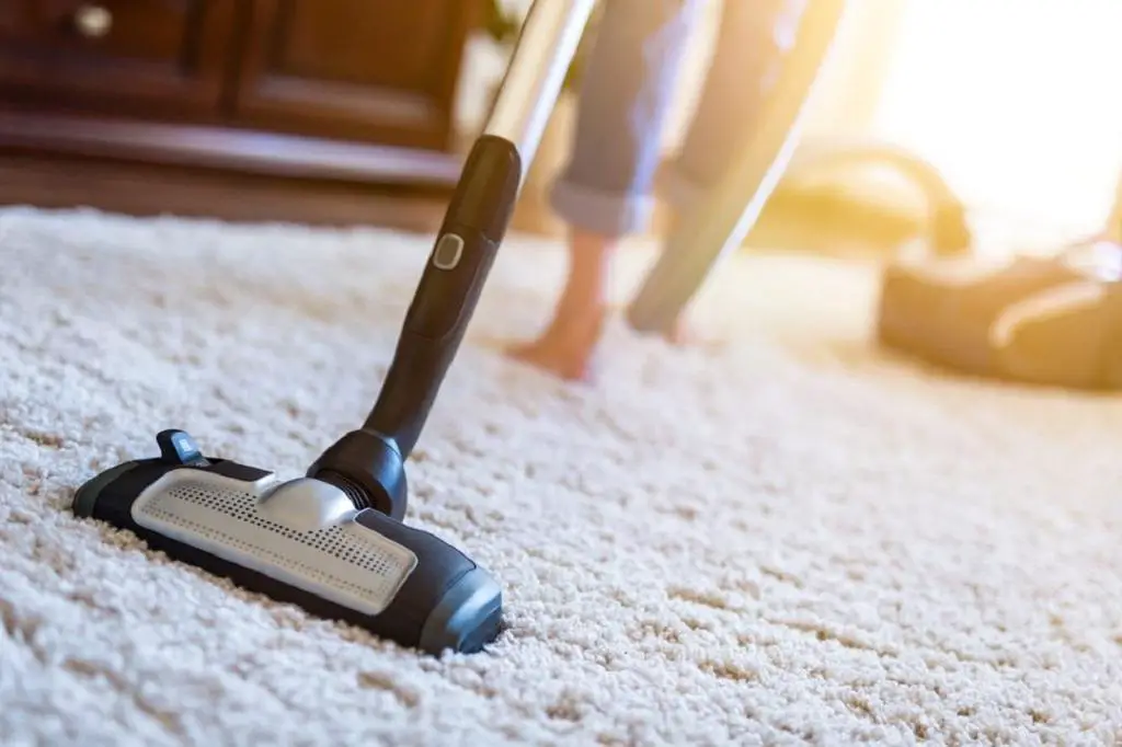 Carpet Cleaning With A Vacuum